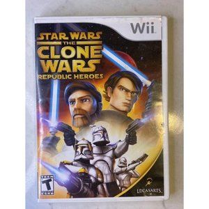Star Wars The Clone Wars Republic Heroes Wii